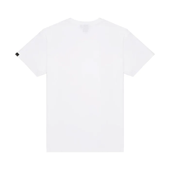 Men Standard Embroidered Tee 8211 White Deus Ex Machina Tees Men Standard Embroidered Tee 8211 White Deus Ex Machina Tees