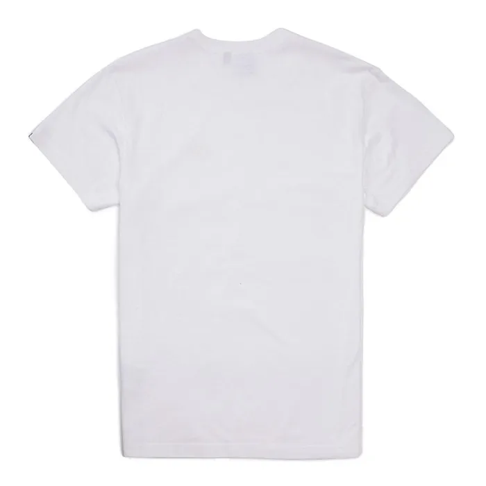Men Standard Embroidered Tee 8211 White Deus Ex Machina Tees Men Standard Embroidered Tee 8211 White Deus Ex Machina Tees
