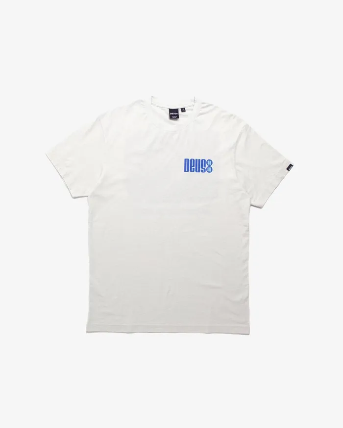 Men Swarmies Tee 8211 Vintage White Deus Ex Machina Tees Men Swarmies Tee 8211 Vintage White Deus Ex Machina Tees