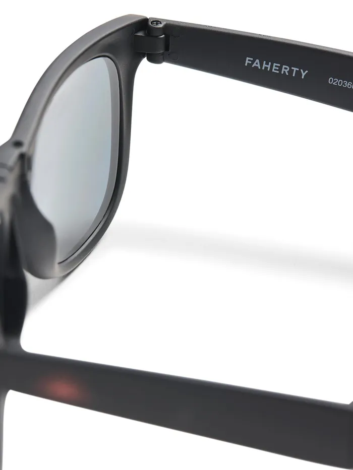 Men Swim Faherty All Day Foldable Sunglasses Rubberized Black Men Swim Faherty All Day Foldable Sunglasses Rubberized Black