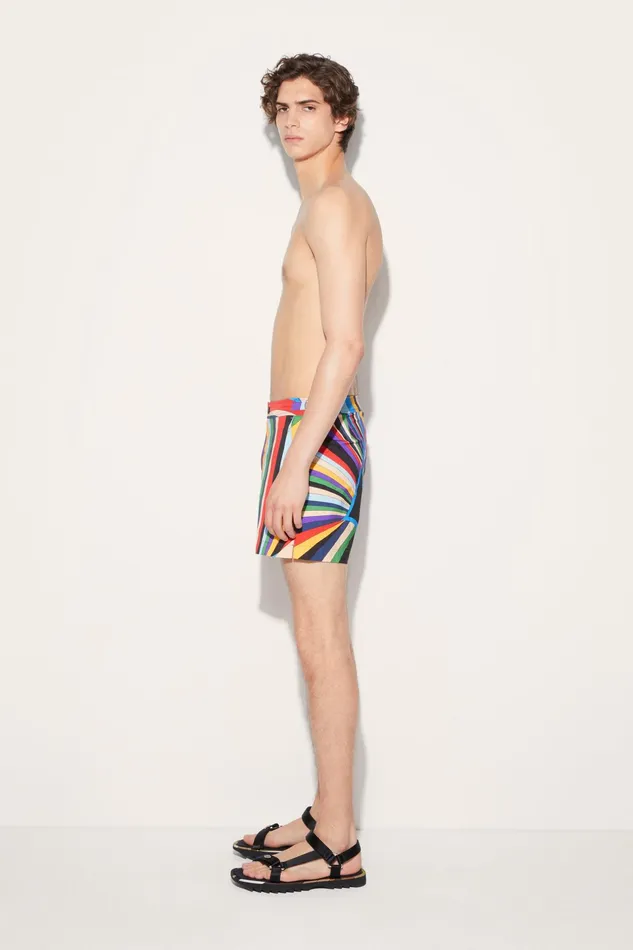 Men Swimwear PUCCI IridePrint Swim Shorts