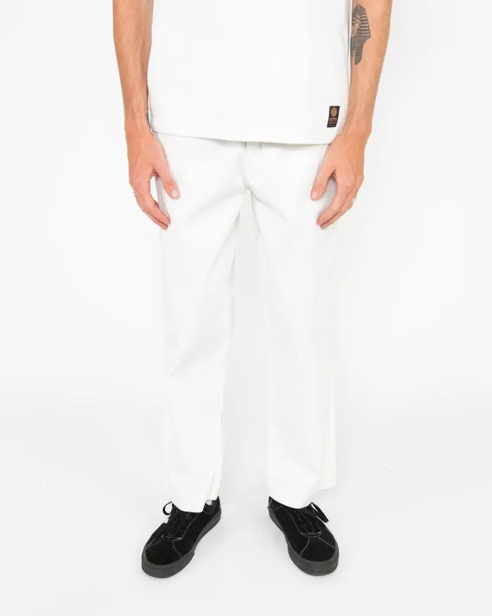 Men Taylor Record Pant 8211 Vintage White Deus Ex Machina Pants