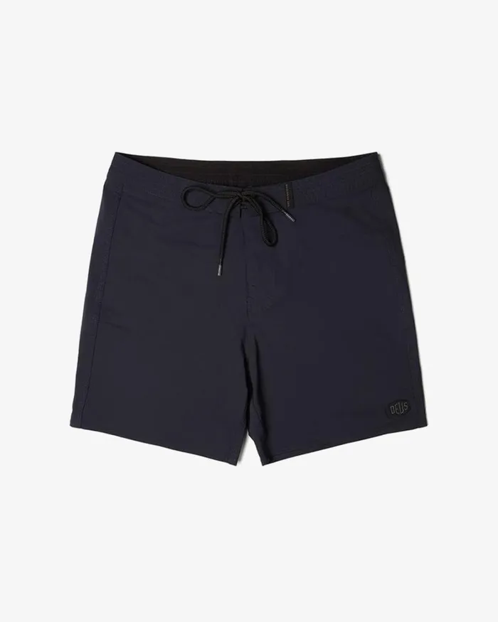 Men The Harrison Boardshort 8211 Black Deus Ex Machina Boardshorts