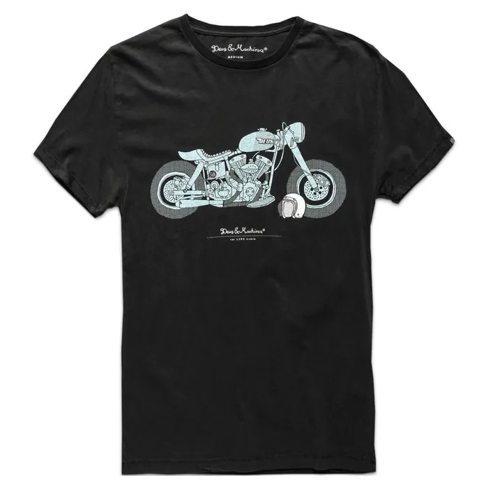 Men The Lips Tee 8211 Black Deus Ex Machina Tees