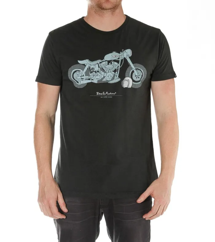 Men The Lips Tee 8211 Black Deus Ex Machina Tees Men The Lips Tee 8211 Black Deus Ex Machina Tees