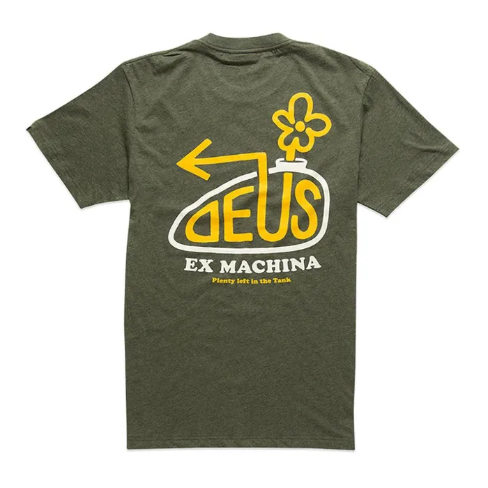 Men Thirst Tee 8211 Leaf Marle Deus Ex Machina Tees