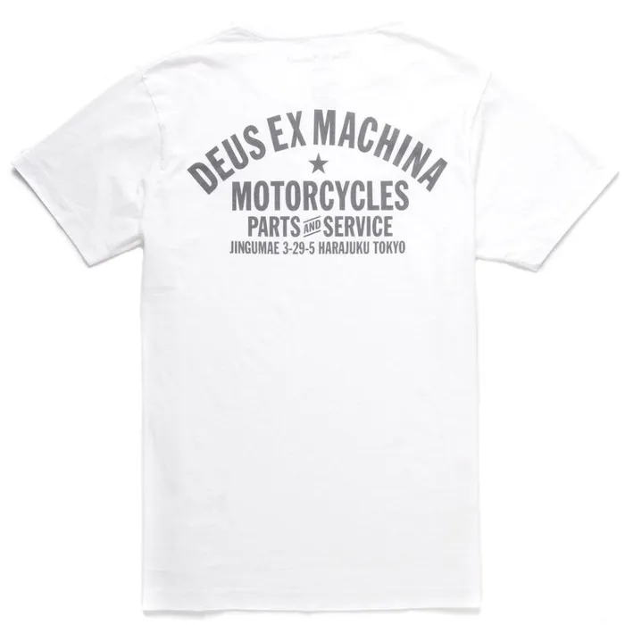 Men Tokyo Address Tee 8211 White Deus Ex Machina Tees Men Tokyo Address Tee 8211 White Deus Ex Machina Tees