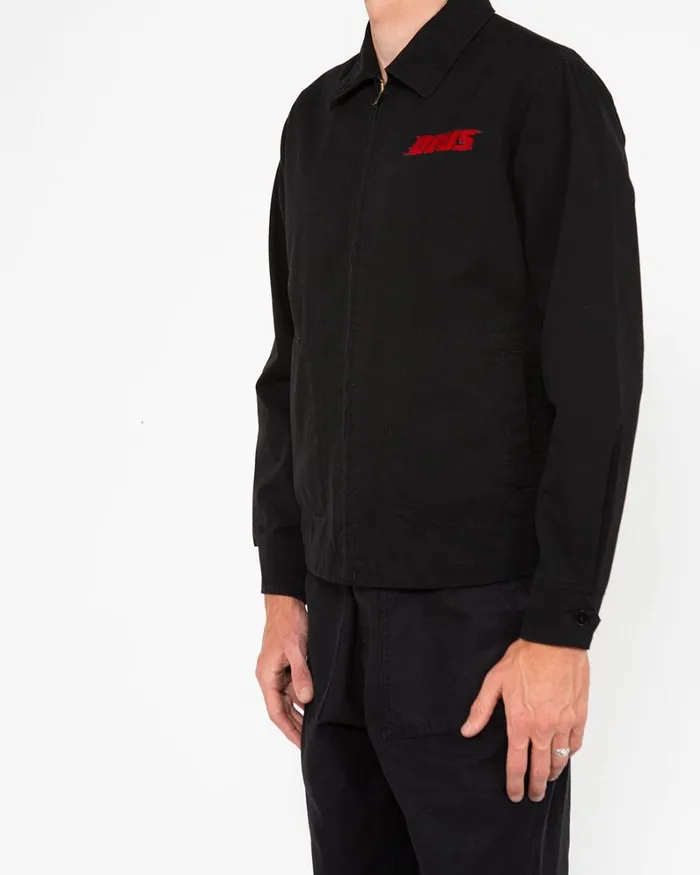 Men Traxx Jacket 8211 Black Deus Ex Machina Jackets Men Traxx Jacket 8211 Black Deus Ex Machina Jackets