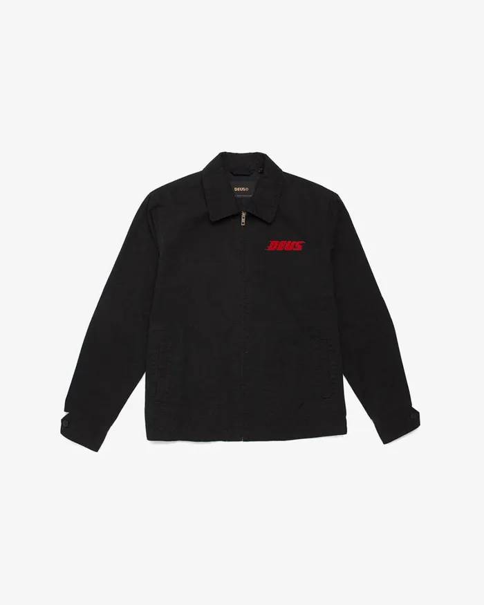 Men Traxx Jacket 8211 Black Deus Ex Machina Jackets Men Traxx Jacket 8211 Black Deus Ex Machina Jackets