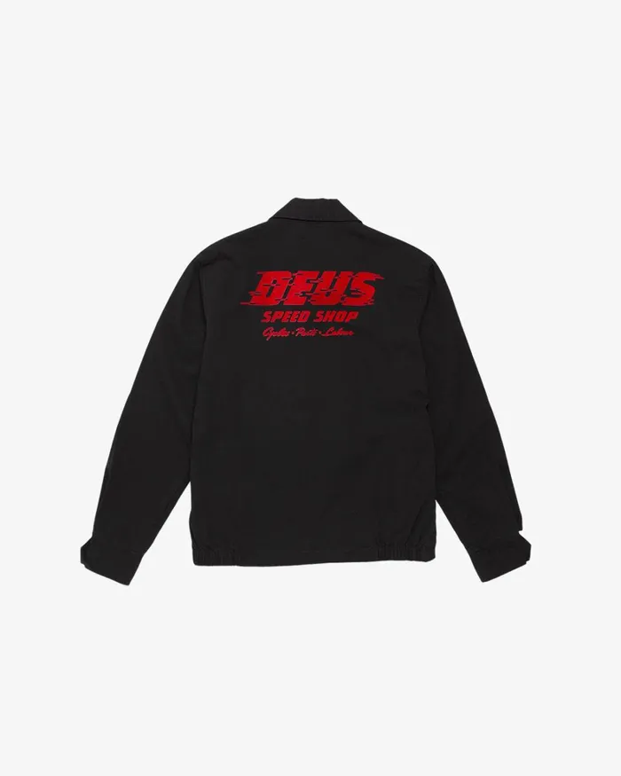 Men Traxx Jacket 8211 Black Deus Ex Machina Jackets Men Traxx Jacket 8211 Black Deus Ex Machina Jackets