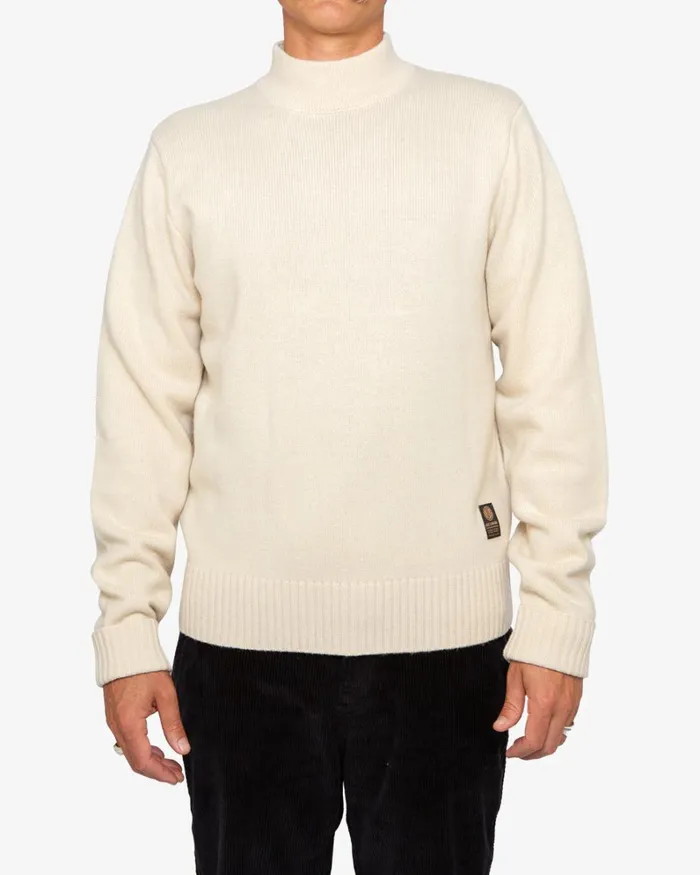 Men Usn Sweater 8211 Natural Deus Ex Machina HoodiesFleece