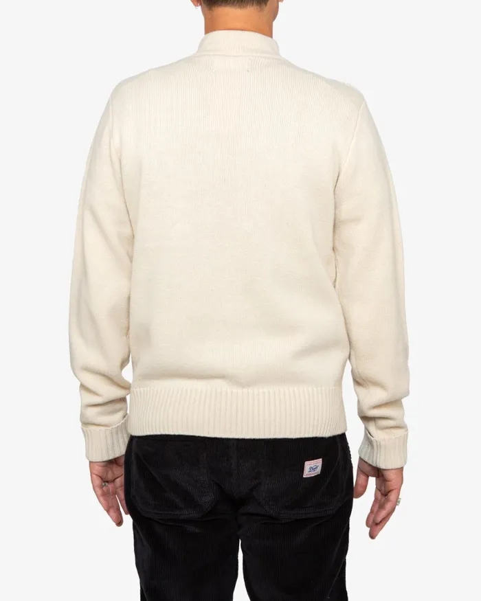 Men Usn Sweater 8211 Natural Deus Ex Machina HoodiesFleece Men Usn Sweater 8211 Natural Deus Ex Machina HoodiesFleece