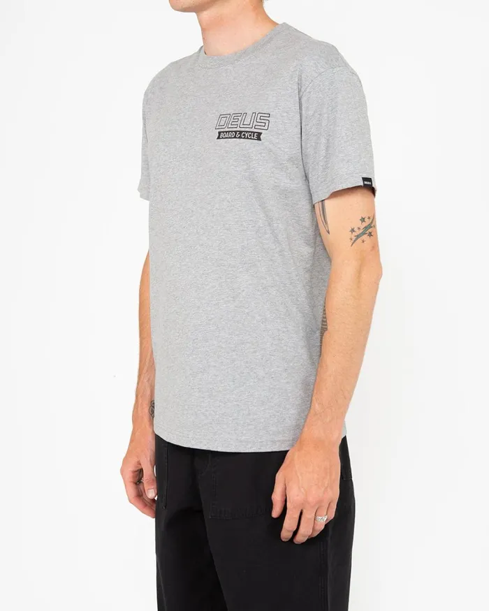 Men Vague Tee 8211 Grey Marle Deus Ex Machina Tees Men Vague Tee 8211 Grey Marle Deus Ex Machina Tees
