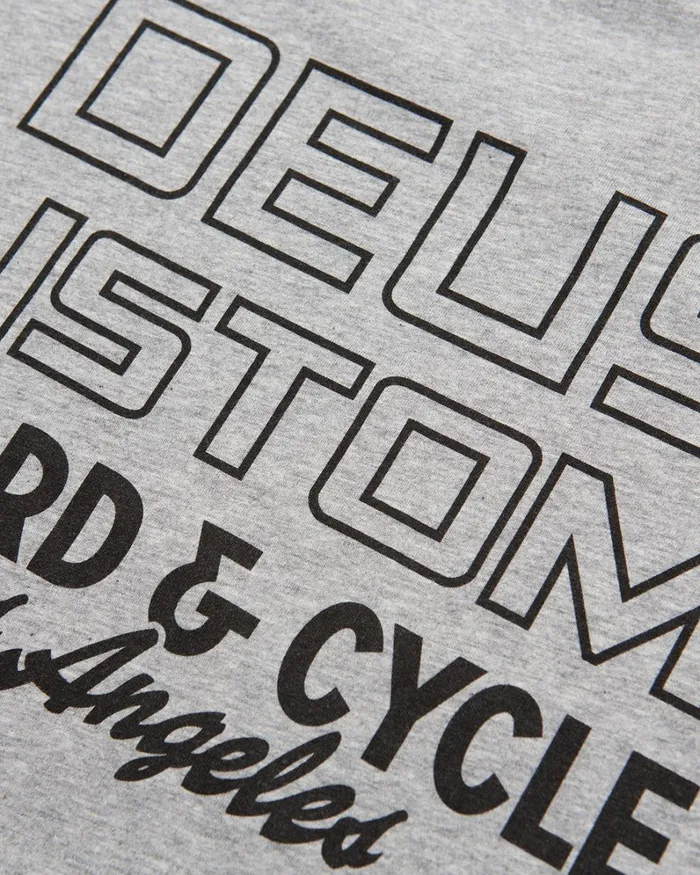 Men Vague Tee 8211 Grey Marle Deus Ex Machina Tees Men Vague Tee 8211 Grey Marle Deus Ex Machina Tees