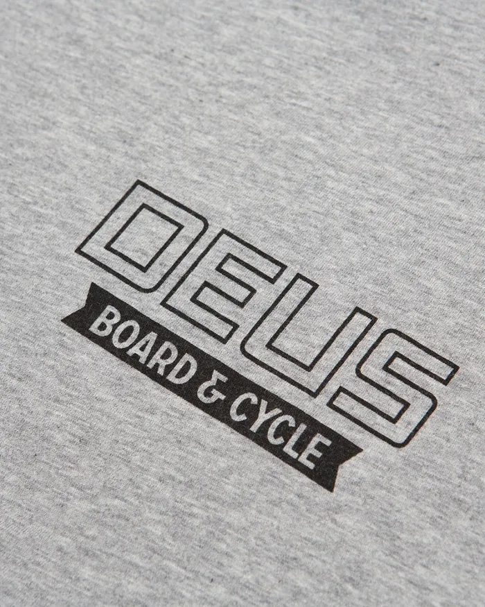 Men Vague Tee 8211 Grey Marle Deus Ex Machina Tees Men Vague Tee 8211 Grey Marle Deus Ex Machina Tees
