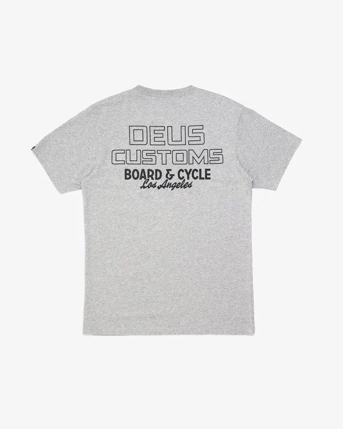 Men Vague Tee 8211 Grey Marle Deus Ex Machina Tees Men Vague Tee 8211 Grey Marle Deus Ex Machina Tees