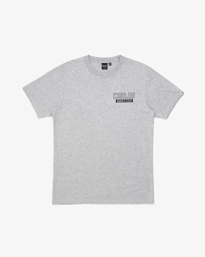 Men Vague Tee 8211 Grey Marle Deus Ex Machina Tees Men Vague Tee 8211 Grey Marle Deus Ex Machina Tees