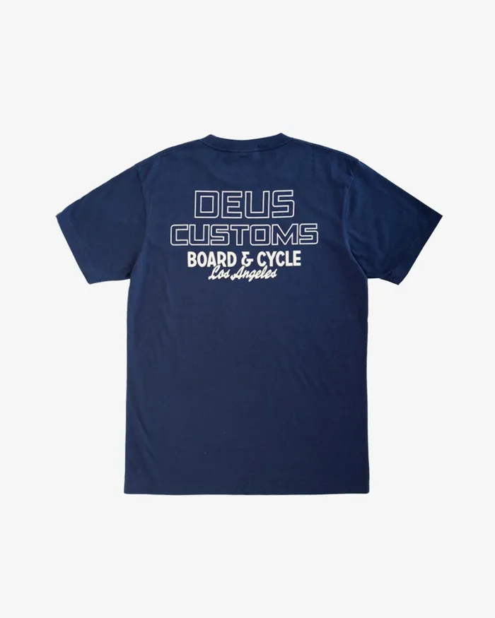 Men Vague Tee 8211 Navy Deus Ex Machina Tees Men Vague Tee 8211 Navy Deus Ex Machina Tees