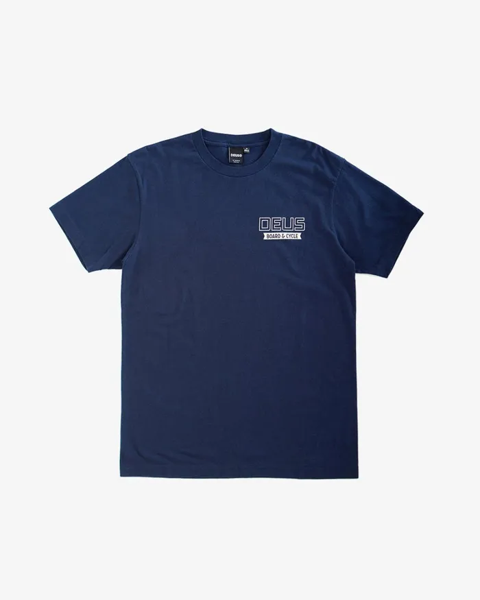 Men Vague Tee 8211 Navy Deus Ex Machina Tees Men Vague Tee 8211 Navy Deus Ex Machina Tees