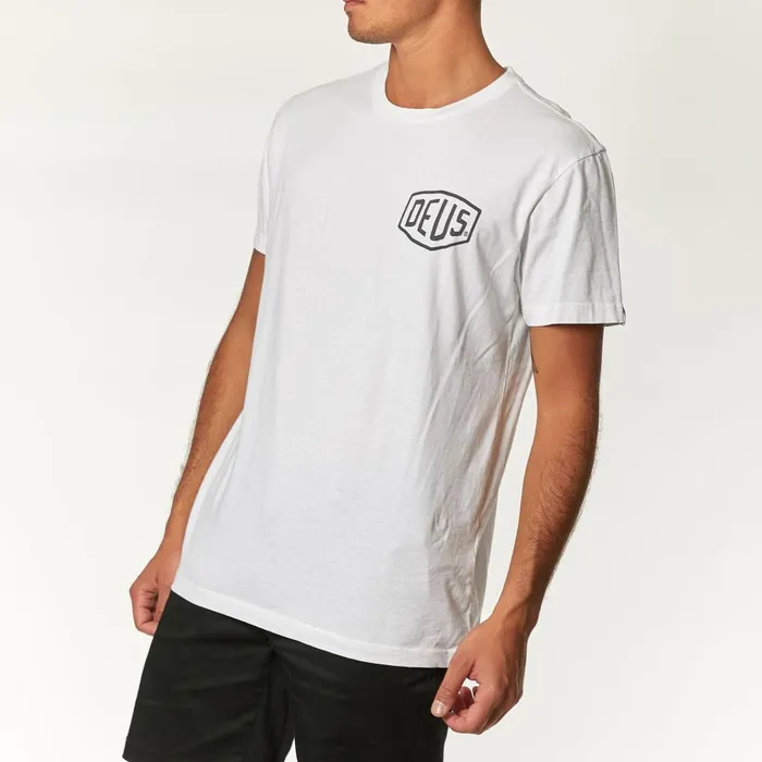Men Venice Address 8211 White Deus Ex Machina Tees Men Venice Address 8211 White Deus Ex Machina Tees