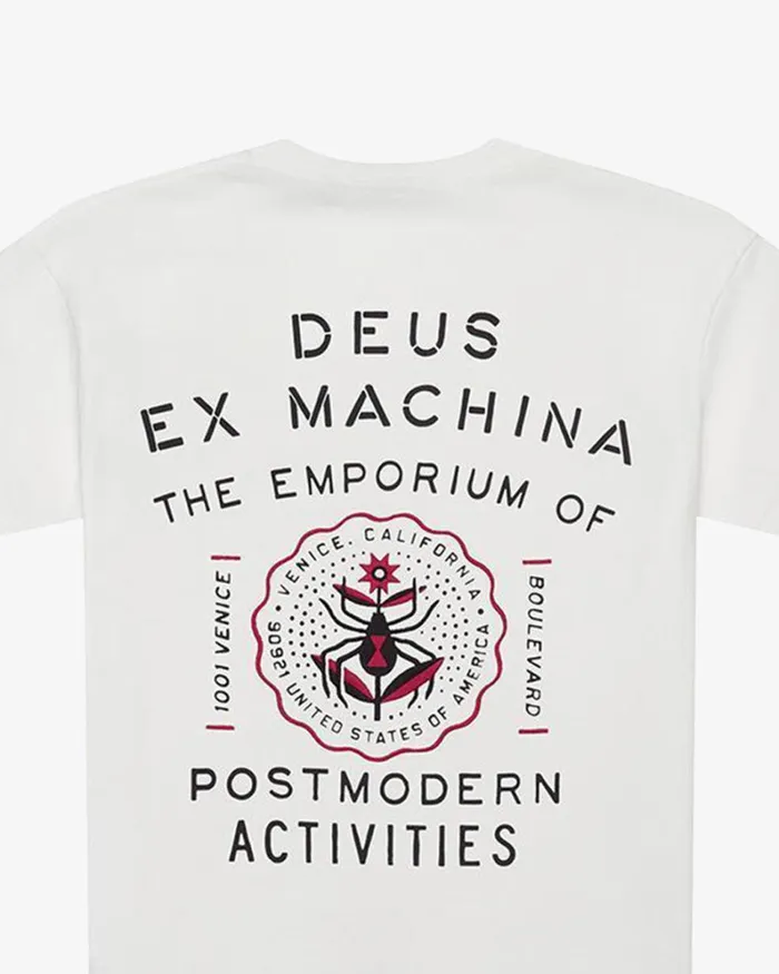 Men Venice Address Tee 8211 Vintage White Deus Ex Machina Tees Men Venice Address Tee 8211 Vintage White Deus Ex Machina Tees