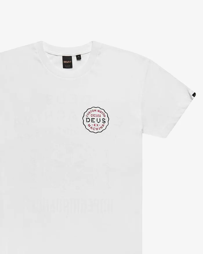 Men Venice Address Tee 8211 Vintage White Deus Ex Machina Tees Men Venice Address Tee 8211 Vintage White Deus Ex Machina Tees