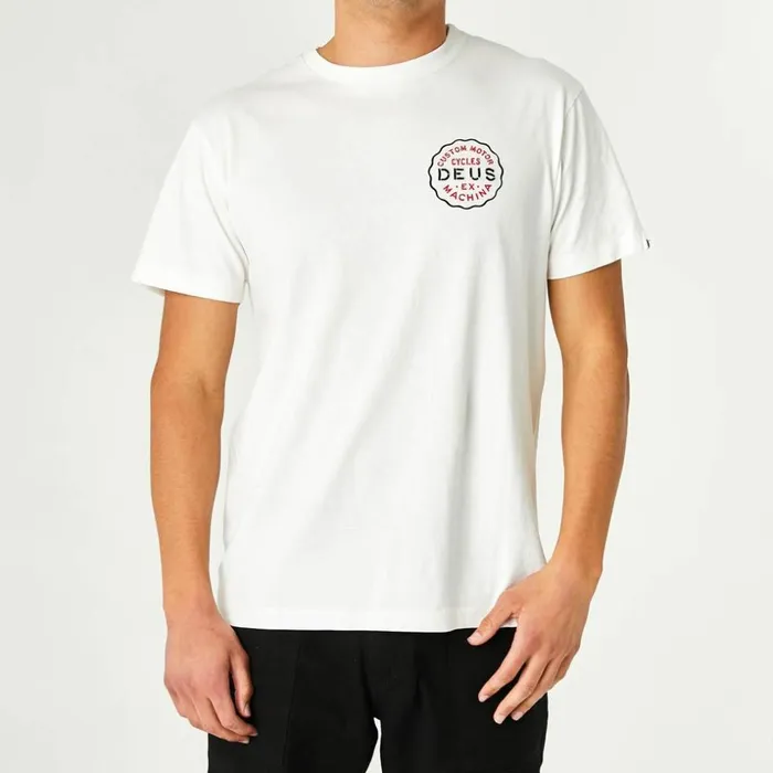 Men Venice Address Tee 8211 Vintage White Deus Ex Machina Tees Men Venice Address Tee 8211 Vintage White Deus Ex Machina Tees