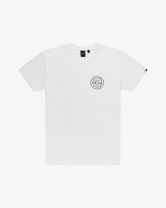 Men Venice Address Tee 8211 Vintage White Deus Ex Machina Tees Men Venice Address Tee 8211 Vintage White Deus Ex Machina Tees