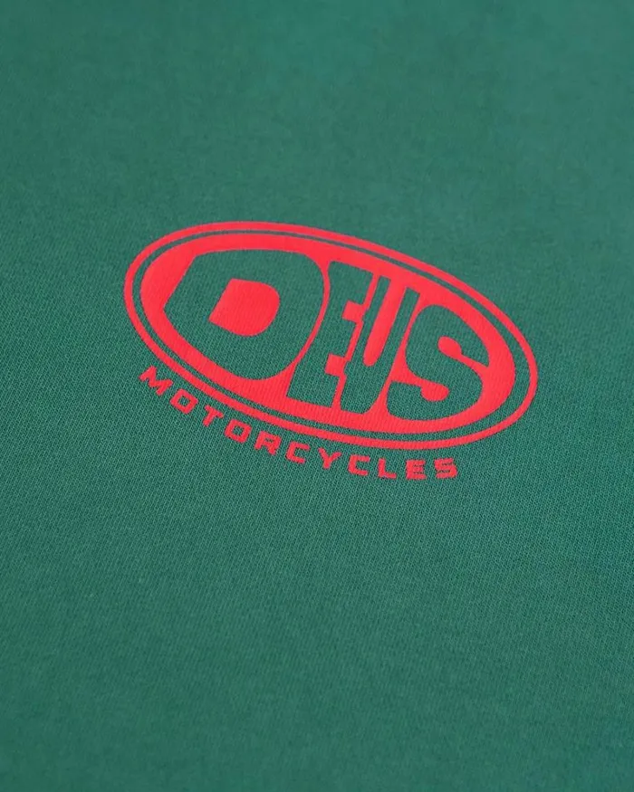 Men Wobbles Hood 8211 Jasper Green Deus Ex Machina HoodiesFleece Men Wobbles Hood 8211 Jasper Green Deus Ex Machina HoodiesFleece