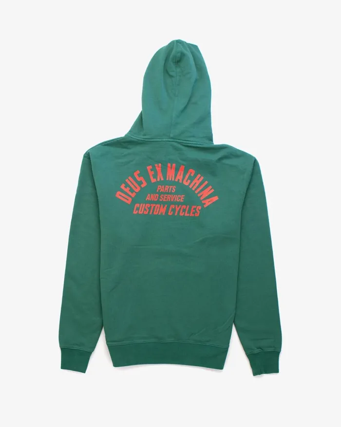 Men Wobbles Hood 8211 Jasper Green Deus Ex Machina HoodiesFleece Men Wobbles Hood 8211 Jasper Green Deus Ex Machina HoodiesFleece