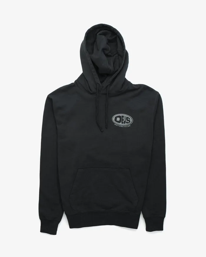 Men Wobbles Hood 8211 Phantom Black Deus Ex Machina HoodiesFleece Men Wobbles Hood 8211 Phantom Black Deus Ex Machina HoodiesFleece