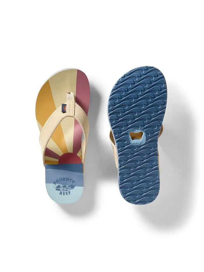 MenWomen Swim Faherty Faherty X REEF Unisex Eva Flip Flop Sun And Wave