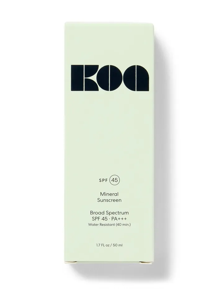 MenWomen Swim Faherty Koa Mineral Sunscreen Spf 45 Untinted