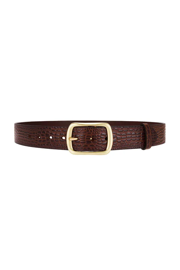 Other Accessories Women Lovers and Friends Euclid Belt Tan and Gold