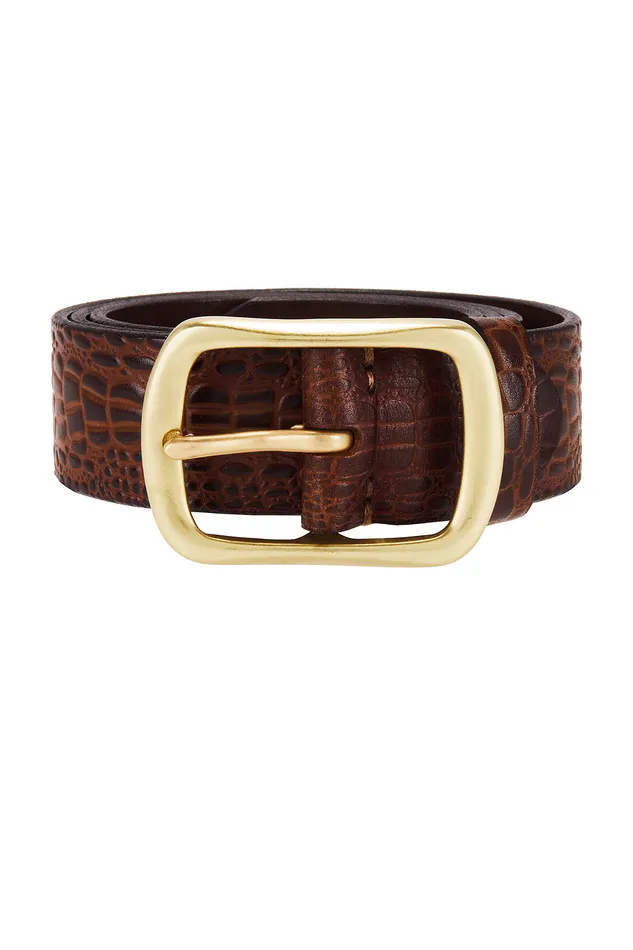 Other Accessories Women Lovers and Friends Euclid Belt Tan and Gold