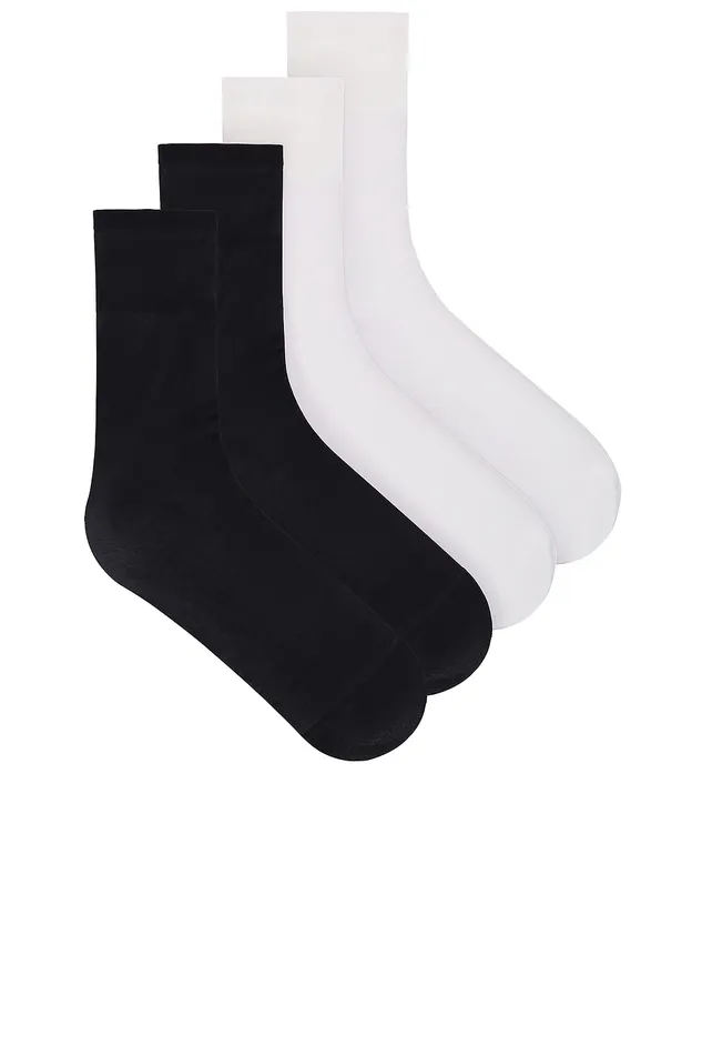 Other Accessories Women Lovers and Friends Gia Knee Sock Pack White and Black