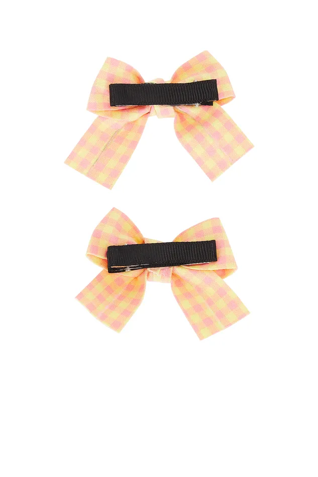Other Accessories Women Lovers and Friends Lulu Bows Pink and Yellow Other Accessories Women Lovers and Friends Lulu Bows Pink and Yellow