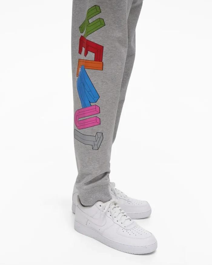 Pants Men Helmut Lang 3D Jogger Vapor Heather