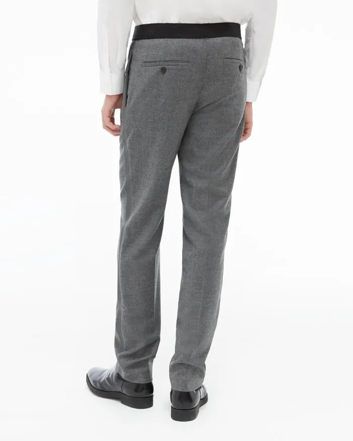 Pants Men Helmut Lang Band Pull On Pants Beuys Grey