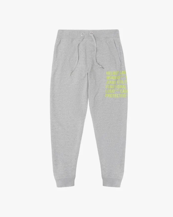 Pants Men Helmut Lang Glowcore Masc Sweatpant Vapor Heather