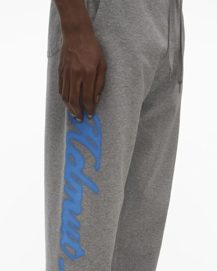 Pants Men Helmut Lang HL Taxi Sweatpant Vapor Heather