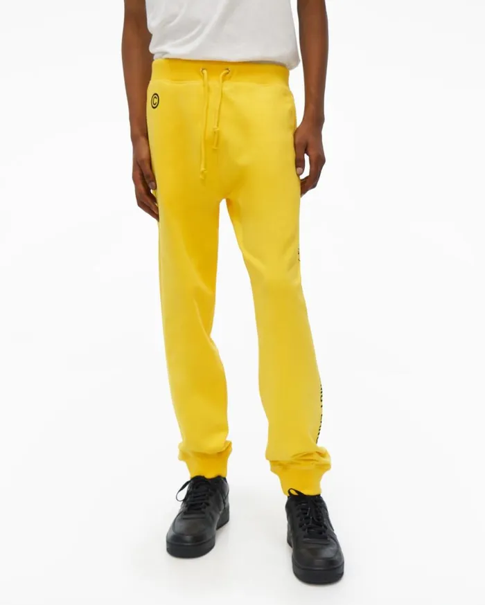 Pants Men Helmut Lang Impress Sweatpant Laser Yellow