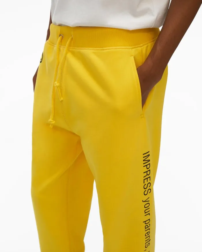 Pants Men Helmut Lang Impress Sweatpant Laser Yellow