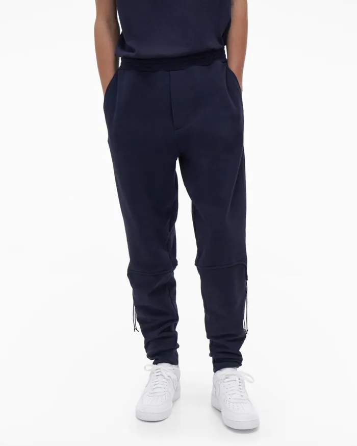 Pants Men Helmut Lang Laced Sweatpant Admiral Blue