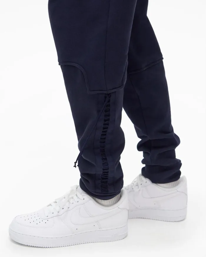 Pants Men Helmut Lang Laced Sweatpant Admiral Blue