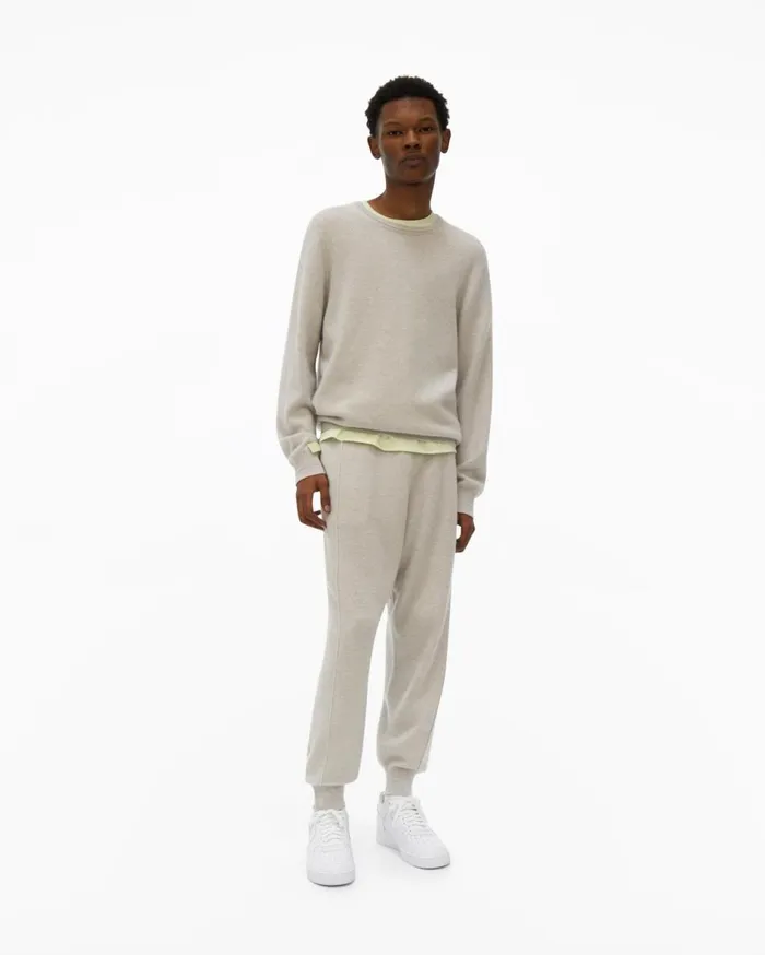 Pants Men Helmut Lang Recycled Cashmere Pant Coastal Fog