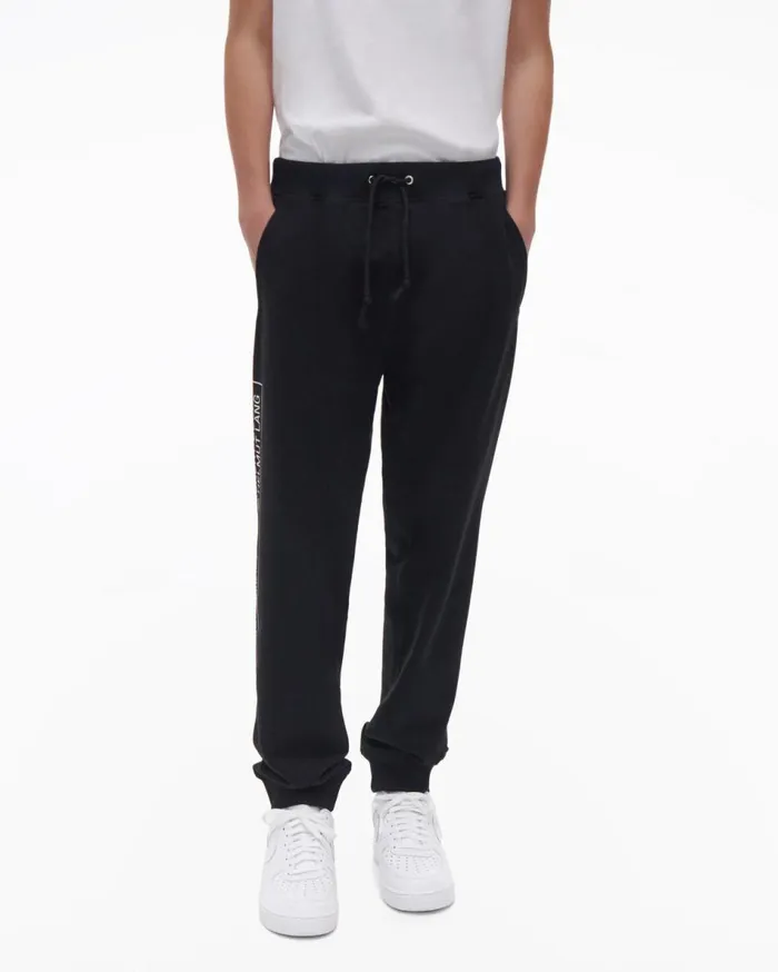 Pants Men Helmut Lang School Sweatpant Basalt Black