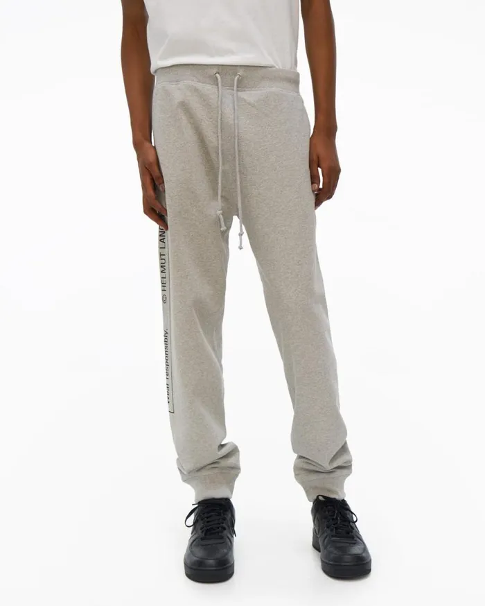Pants Men Helmut Lang School Sweatpant Vapor Heather