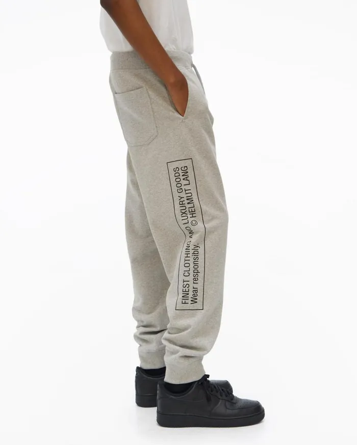 Pants Men Helmut Lang School Sweatpant Vapor Heather