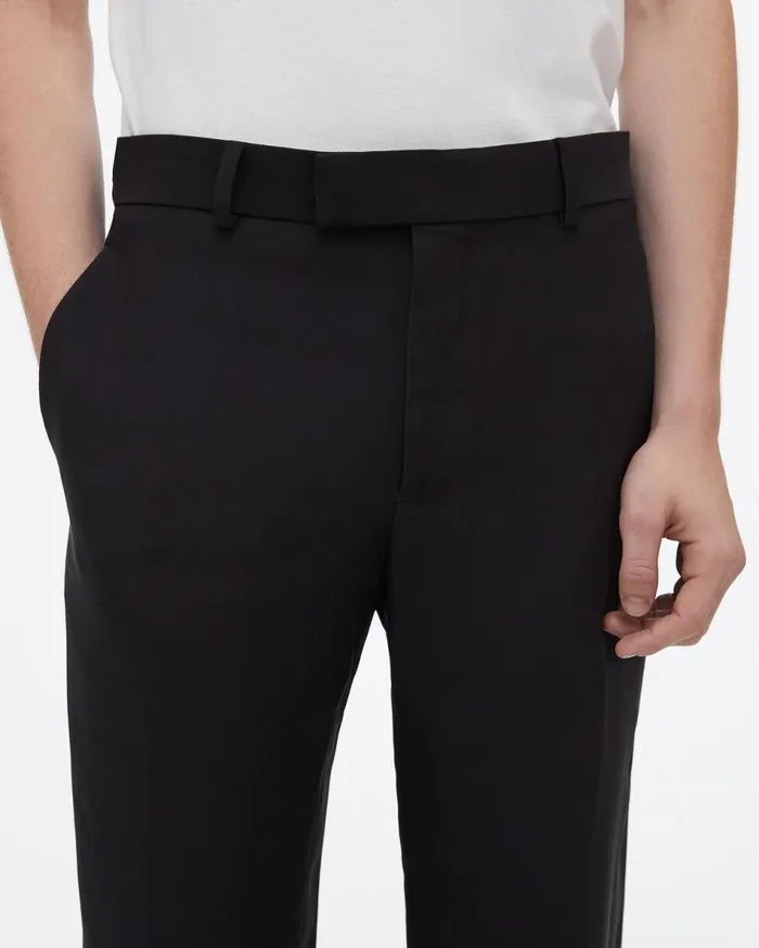 Pants Men Helmut Lang Slim Fit Trouser Black